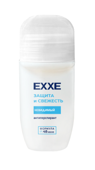 Антиперспирант Exxe Защита и свежесть ролик,  50мл женский