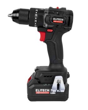 Дрель-шуруповерт аккумуляторная ELITECH CD 20ISL2 Li-lon 20В 1x4Ач 60Нм