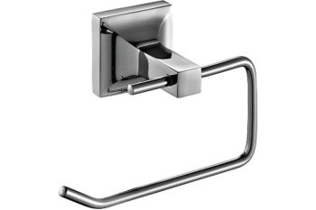 Держатель для туалетной бумаги настенный хром серия 88100 без крышки