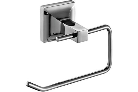 Держатель для туалетной бумаги настенный хром серия 88100 без крышки