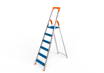 Стремянка Сарайлы-М 6 ступеней алюминий