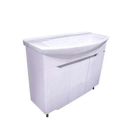 Тумба напольная Мирра 82,5х105х33,6см цвет белый