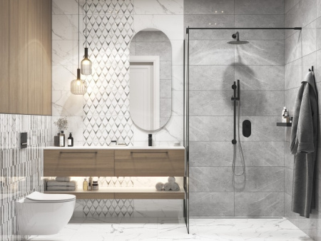 Плитка настенная Marmo Cers, многоцветная 59,8х29,8х0,85 см