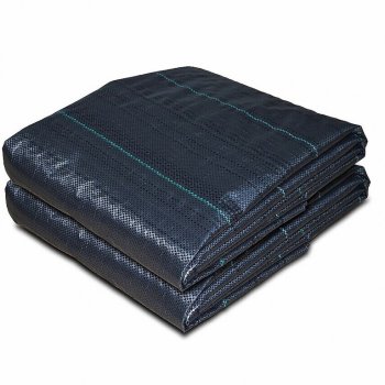 Агроткань застилочная Мегаспан 25х1,6м 100г/кв.м цвет черный