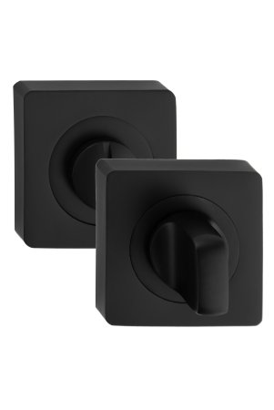 Накладка сантехническая квадратная Palidore OLS (R) BLACK цвет черный