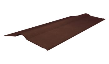 Коньковый элемент для Ондулин Smart 1040х360х360 мм красный