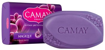 Мыло туалетное Camay 85г Чёрная орхидея и масло пачули 1шт.