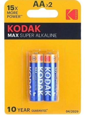 Батарейка щелочная MAX SUPER Alkaline AA 2шт/уп.