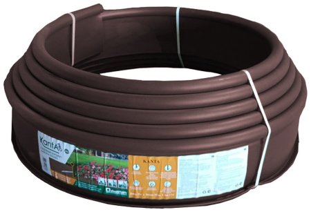 Лента бордюрная Standartpark Канта коричневая