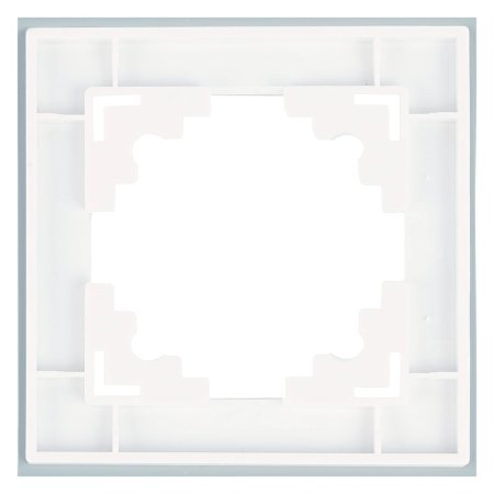 Рамка STEKKER Катрин 1 пост, цвет белый, арт. GFR00-7001-01