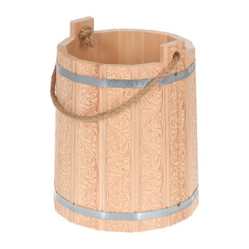 Ведро Банные штучки Цветы липа 9л