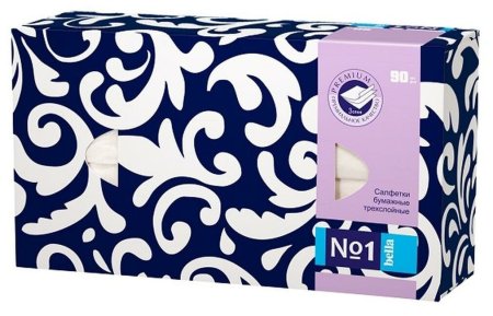 Платочки бумажные Bella 90 шт