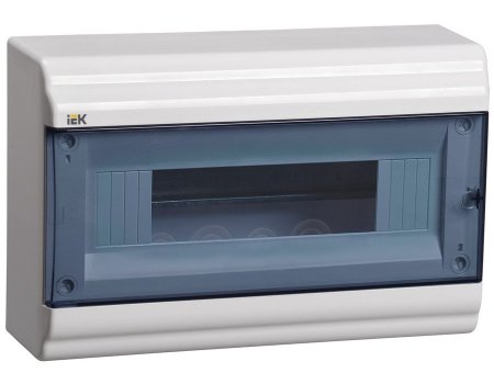 Щит распределительный навесной IEK PRIME 12 мод. пластик IP41 арт.MKP82-N-12-41-10