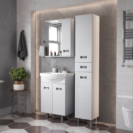 Тумба напольная Балтика 68х66,4х31,6см цвет белый Тумба напольная Балтика 68х66,4х31,6см цвет белый