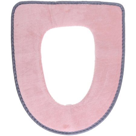 Чехол на сиденье для унитаза Sveet полиэстер цвет розовый