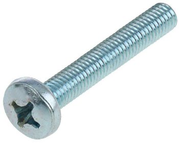 Винт с полукруглой головкой 4х50 мм 7 шт