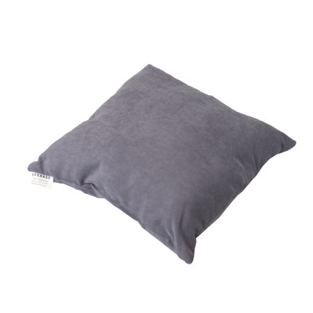 Подушка декоративная Канвас Туман 40х40 см цвет графитовый канвас