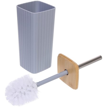 Ершик для унитаза Барио напольный цвет серый