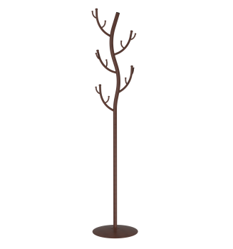 Вешалка напольная Дерево 181х37,5х37,5 см /цвет медный