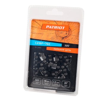 Цепь пильная PATRIOT  21 BP-76E 50 см для пилы PATRIOT 4521