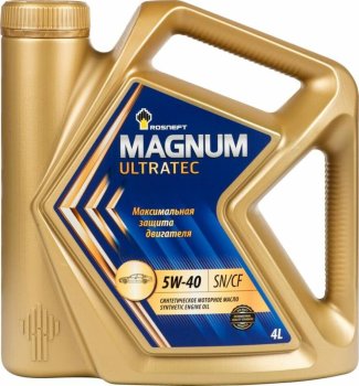 Масло моторное Роснефть Magnum Ultratec 5W40 4л SN/CF