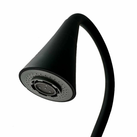 Смеситель для кухни с гибким изливом АНТЕЙ Мармелад черный