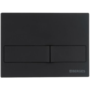 Клавиша для инсталляции  BERGES NOVUM цвет черный матовый