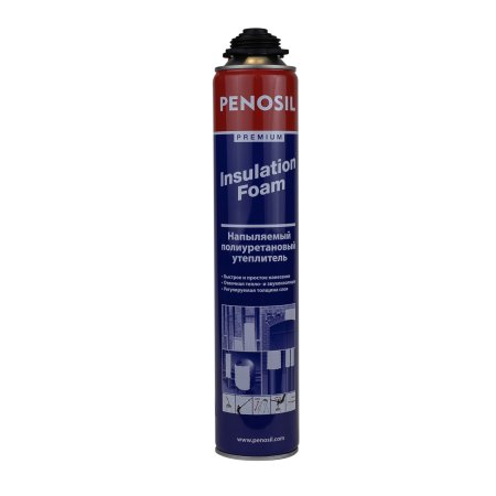 Напыляемый утеплитель летняя Penosil Insulation Foam под пистолет 850 мл