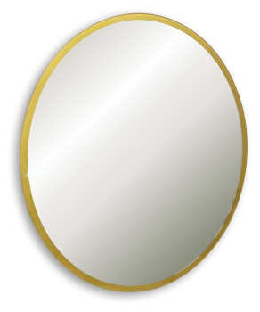 Зеркало интерьерное круглое d77см Ренуар