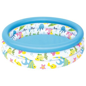 Бассейн надувной Bestway Coral Kids 102х102х25см 101л