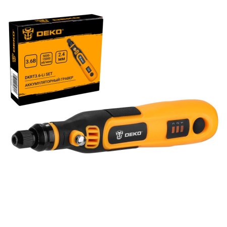 Гравер DEKO DKRT3.6-Li SET