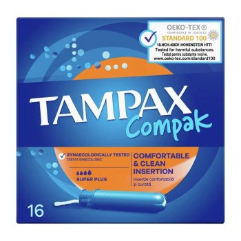 Тампоны Tampax Super Plus 16 шт