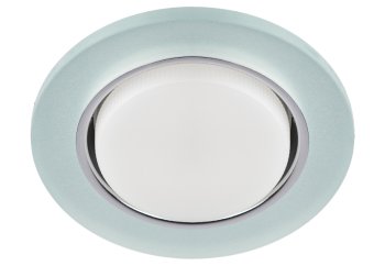Точечный светильник ЭРА DK LD51 FR GX53 встраиваемый матовый с подсв.