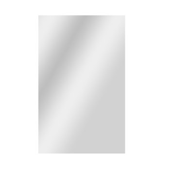 Зеркало для ванной прямоугольное 50х80см Графит