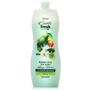 Крем-гель для душа Exotic Fresh авокадо/жасмин 500 мл