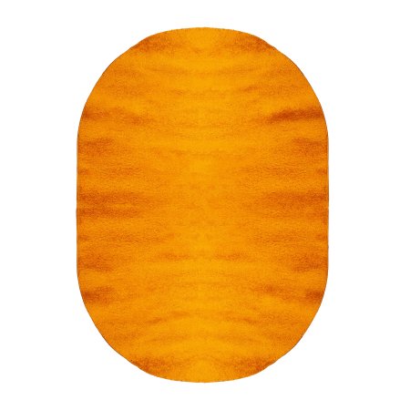 Ковер интерьерный Шерри овал 3х2м оранжевый