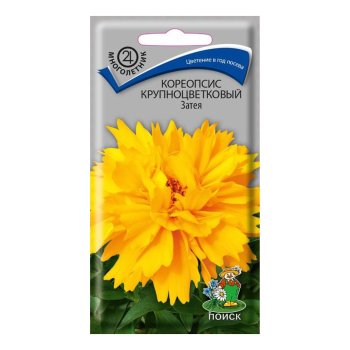 Семена Кореопсиса Затея крупноцветковый Поиск
