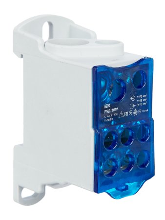 Блок распределительный на DIN-рейку IEK арт.RBD-160