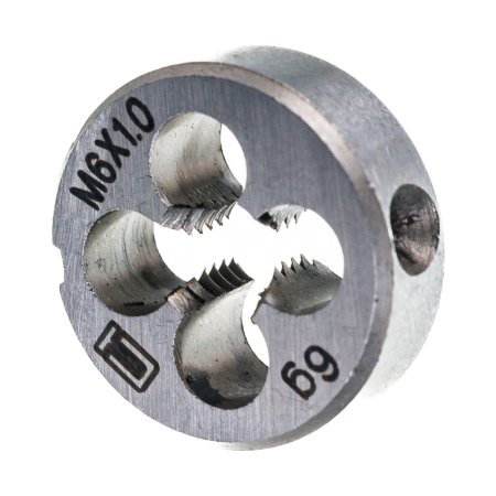 Плашка М6 1 мм Сибртех