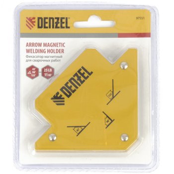 Фиксатор магнитный 23кг Denzel Фиксатор магнитный 23кг Denzel
