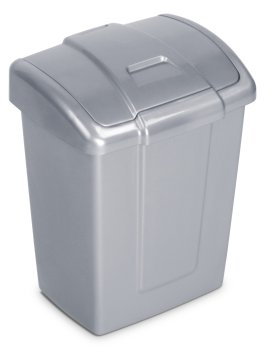 Контейнер для мусора пластик Форте 6л цвет серый Контейнер для мусора пластик Форте 6л цвет серый