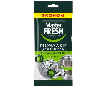 Губка Master FRESH 15х5х2 см 2 шт